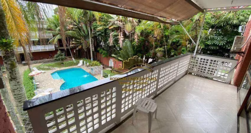 Guarujá praia da enseada 3 dormitórios 137,74m² 1 vaga piscina sacada ampla área verde