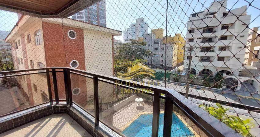 Guarujá Praia da Enseada 3 Dormitórios 120m² 2 Vagas Sacada Piscina Serviço de Praia