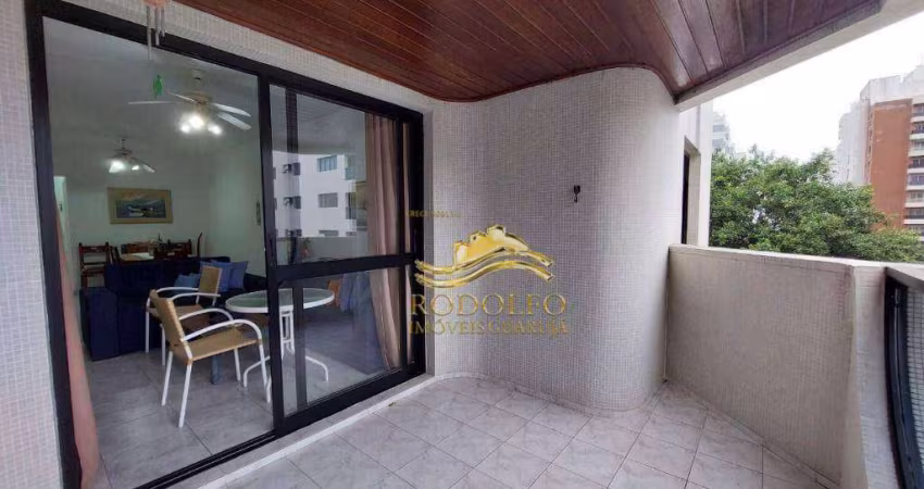 Guarujá Praia das Pitangueiras 3 Suítes 115m² 2 Vagas Piscina Sauna Academia