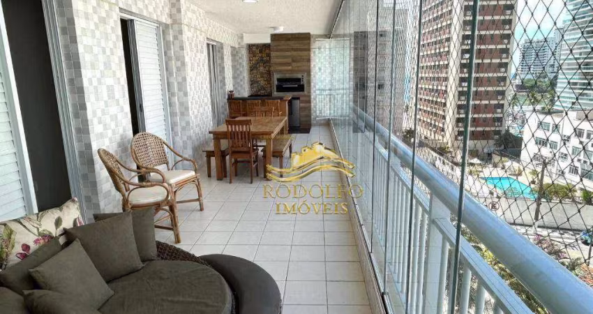 Guarujá Praia das Astúrias 3 Dormitórios 118m² 2 Vagas Lazer de Clube Sacada Gourmet