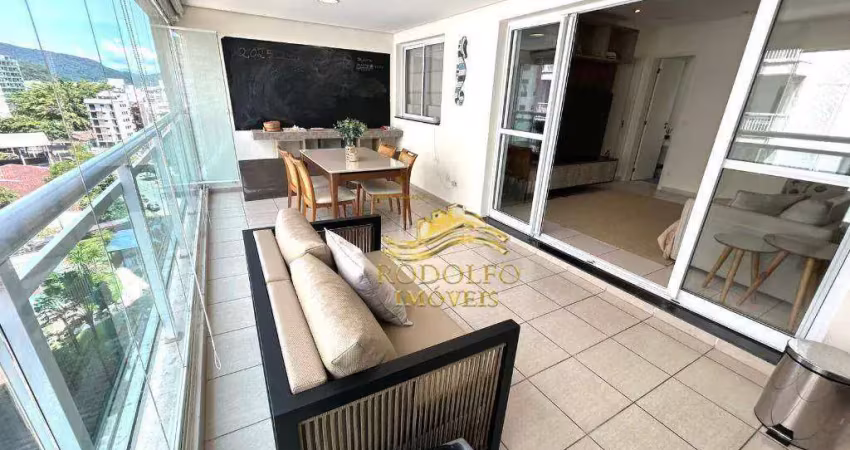 Guarujá praia das astúrias 4 dormitorios 134m² 2 vagas lazer de clube