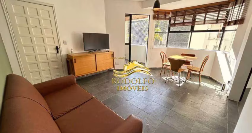 Guarujá praia das astúrias 2 dormitórios 69m² 1 vaga piscina salão de jogos sauna bicicletário