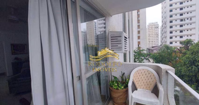 Guarujá Praia das Pitangueiras 3 Dormitórios 110m² 2 Vagas Churrasqueira Sacada Elevador
