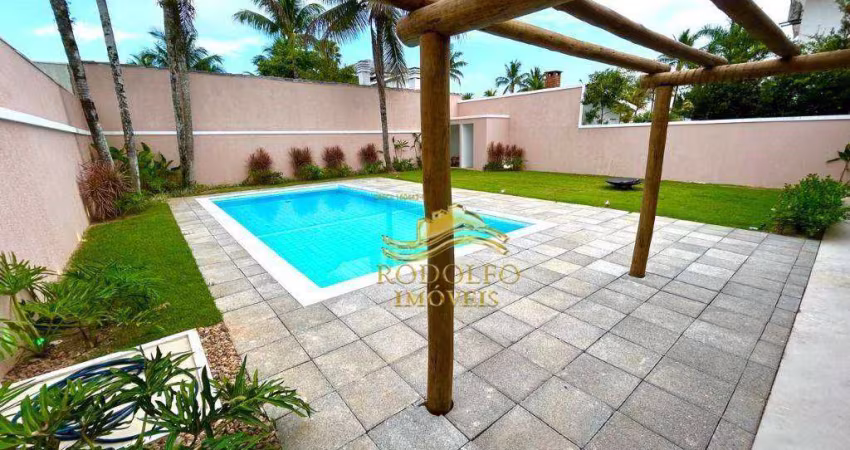 Guarujá Acapulco Praia Pernambuco 4 Dormitórios 300m² 6 Vagas Piscina Varanda Gourmet Jardim