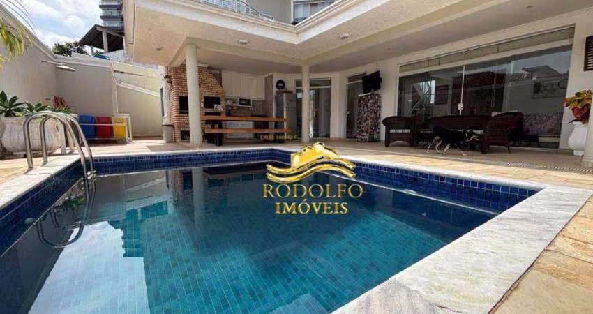 Guarujá Praia do Tombo Casa 3 Dormitório 310m² 4 Vagas Piscina Sauna Área Gourmet