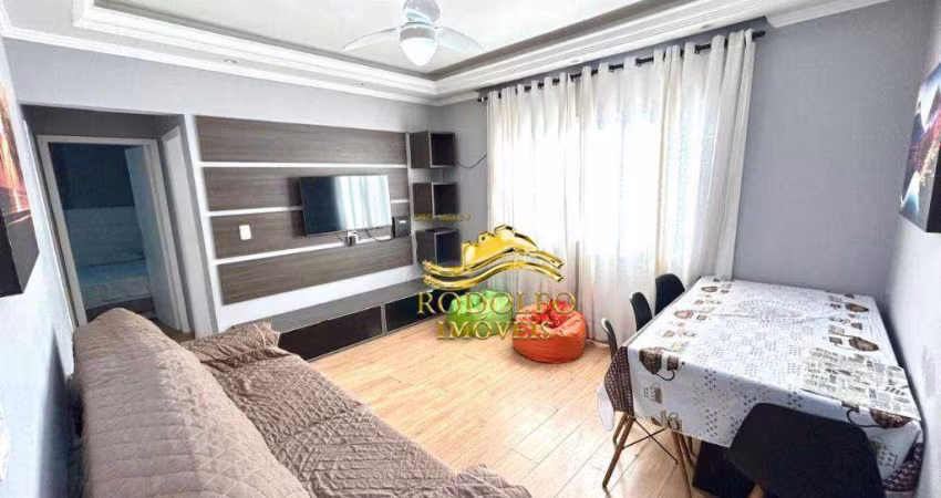 Guarujá Praia das Astúrias 2 Dormitórios 70m² 1 Vaga Baixo Custo Mensal a 250m do Mar