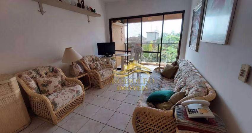 Guarujá Praia da Enseada 3 Dormitórios 1 Vaga 90m² Sacada Espaço Gourmet