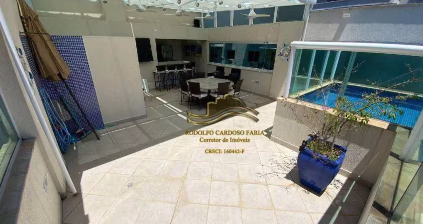 Guarujá Praia das Pitangueiras Cobertura Duplex 3 Dormitórios 200 Mts 3 Vagas