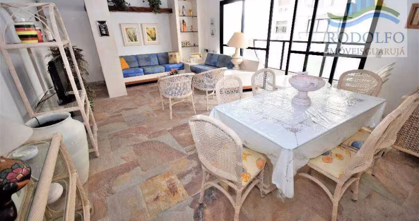 Guarujá pitangueiras, 3 dts, 1 suite, 150 mts uteis, 2 vagas, espaço gourmet, piscina aquecida.