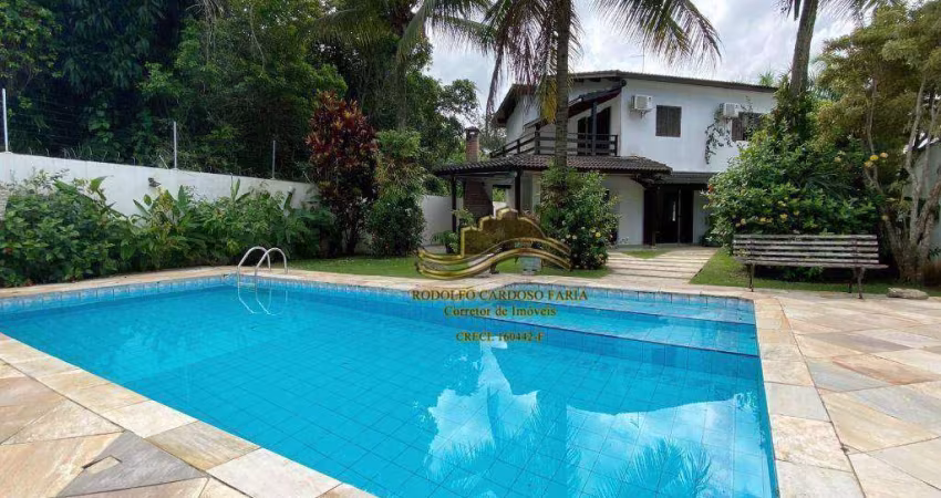 Guarujá Praia do Pernambuco Casa Alto Padrão 5 Dormitórios 220m² Piscina