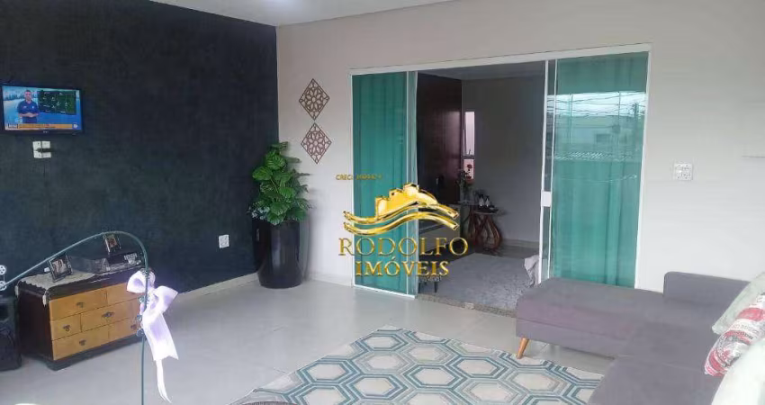 Guarujá Jardim Progresso Casa 2 Dormitórios 130m² 1 Vaga Sobreposta Alta Lavabo Portão Eletrônico