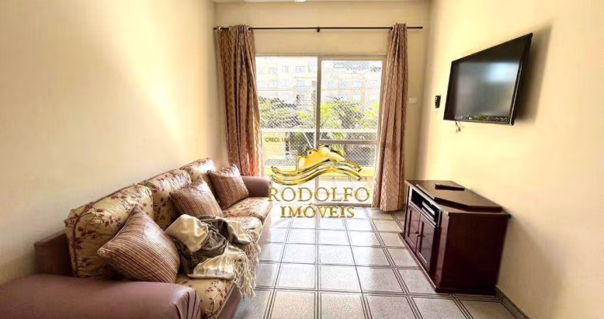 Guarujá Praia da Enseada 3 Dormitórios 75m² 1 Vaga Ar-condicionado Mobiliado Porteira Fechada Excelente Localização