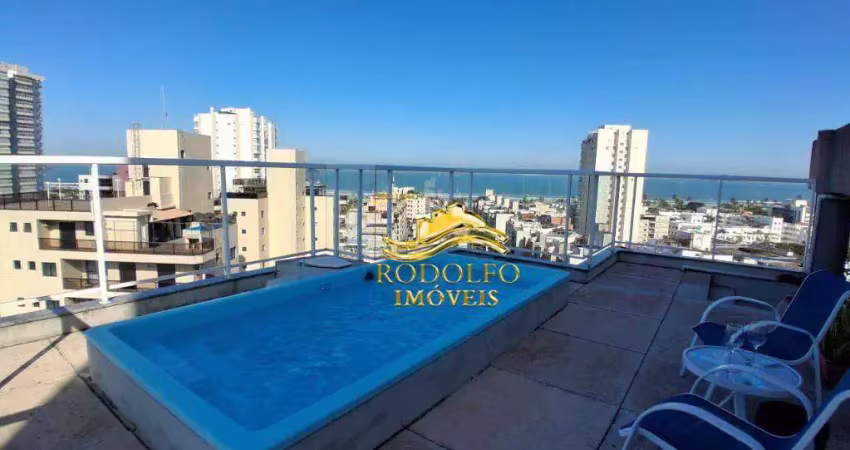 Guarujá-sp cobertura duplex praia da enseada 3 dormitórios 235m² 3 vagas piscina e 2 varandas gourmet privativas