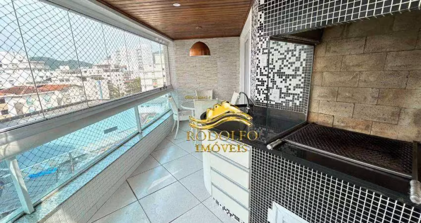 Guarujá praia do tombo 3 dormitórios 105m² 2 vagas terraço gourmet ar-condicionado piscina área fitness