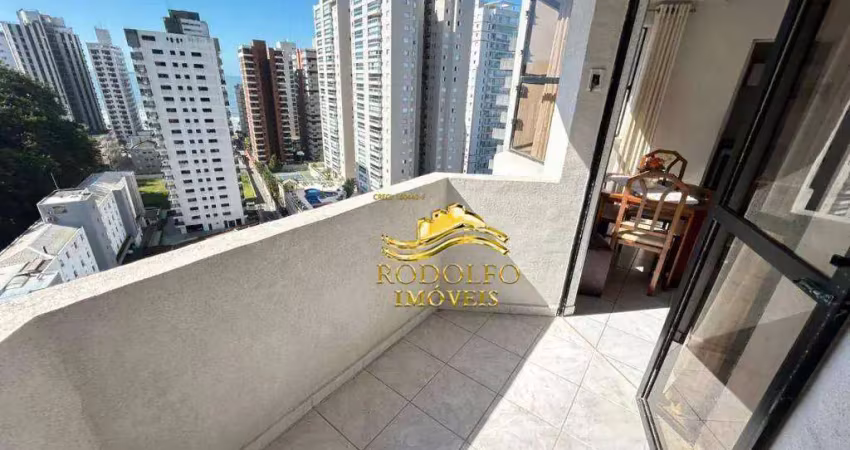 Guarujá-sp praia das astúrias 2 dormitórios 61,95m² 1 vaga piscina sauna bicicletário sacada