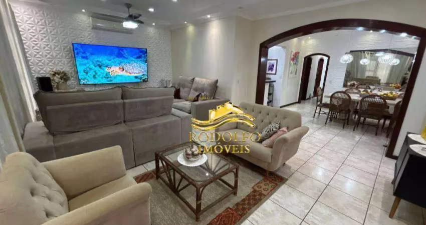 Guarujá-sp casa praia da enseada 239,61m² 4 dormitórios 5 vagas ar-condicionado churrasqueira edícula