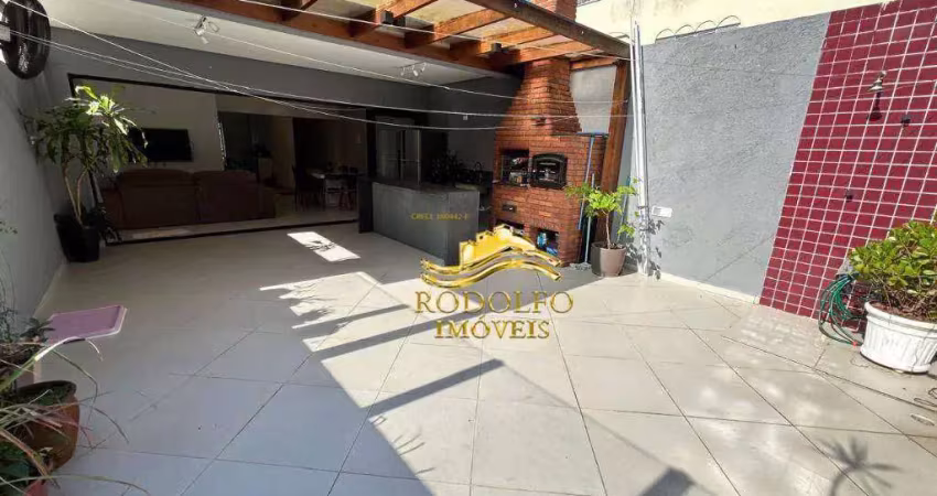 Guarujá-sp casa praia das astúrias 3 suítes 240m² sacada espaço gourmet ar-condicionado