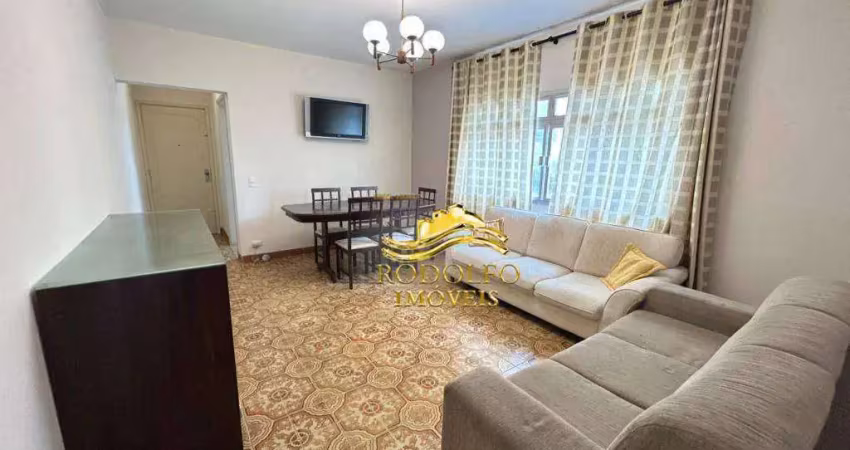 Guarujá praia das astúrias 2 dormitórios 1 vaga 107m² vista mar portaria 24 horas