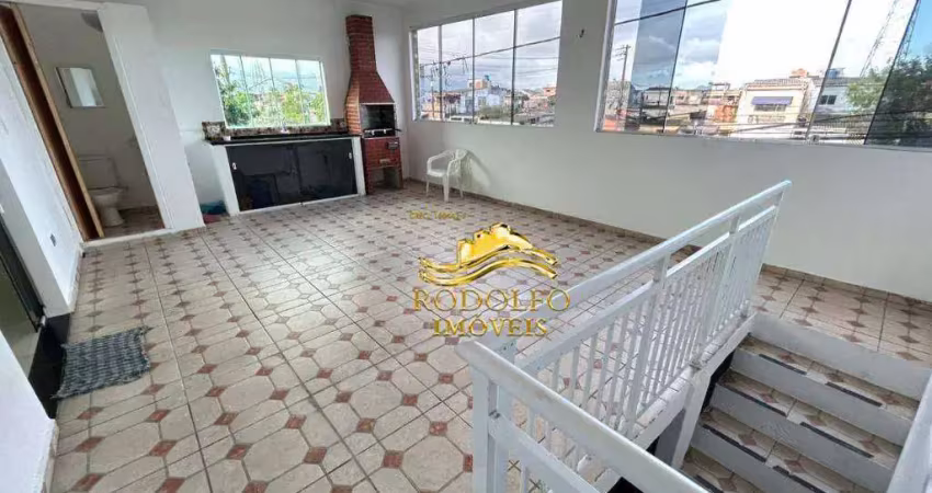 Guarujá-sp vincente de carvalho 3 dormitórios 120m² área de serviço com churrasqueira