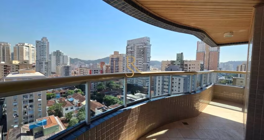 Apartamento com 3 quartos à venda na Rua Bahia, --, Gonzaga, Santos