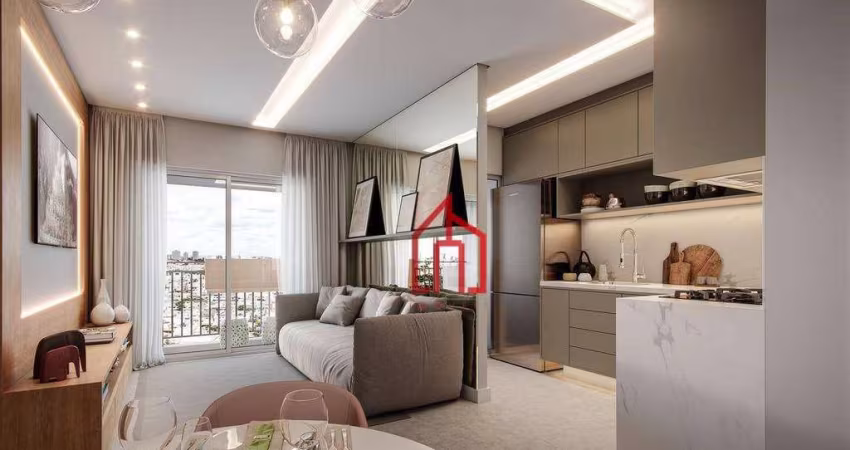 Apartamento com 2 dormitórios à venda, 56 m² por R$ 429.000,00 - Vila Rosália - Guarulhos/SP
