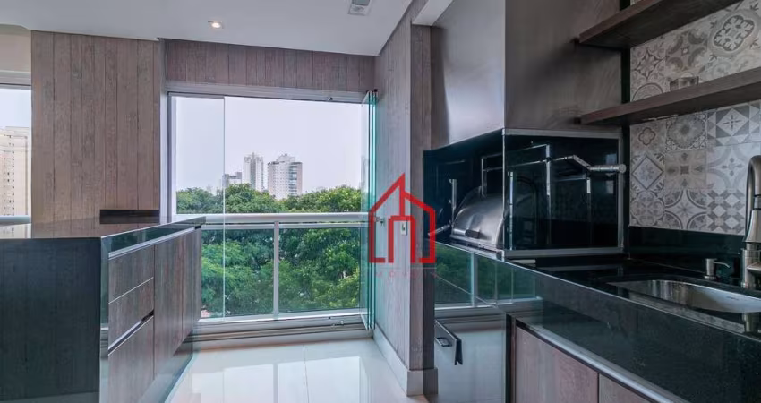 Apto Condomínio Helbor Classic 168m² frente Bosque Maia (Mobiliado)