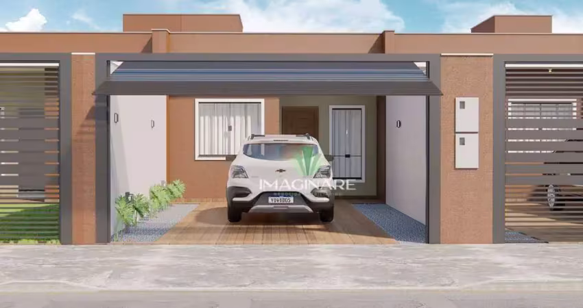 Casa com 2 dormitórios à venda, 66 m² por r$ 305.000 - floresta - cascavel/pr