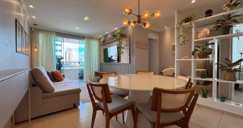 Lindo apartamento com 3 quartos mobiliado no bairro do bessa