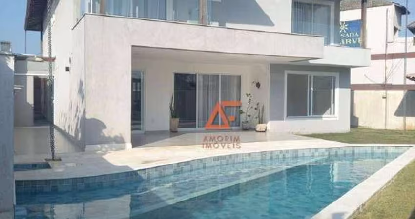 Casa com 4 dormitórios à venda, 266 m² por R$ 2.100.000,00 - Foguete - Cabo Frio/RJ