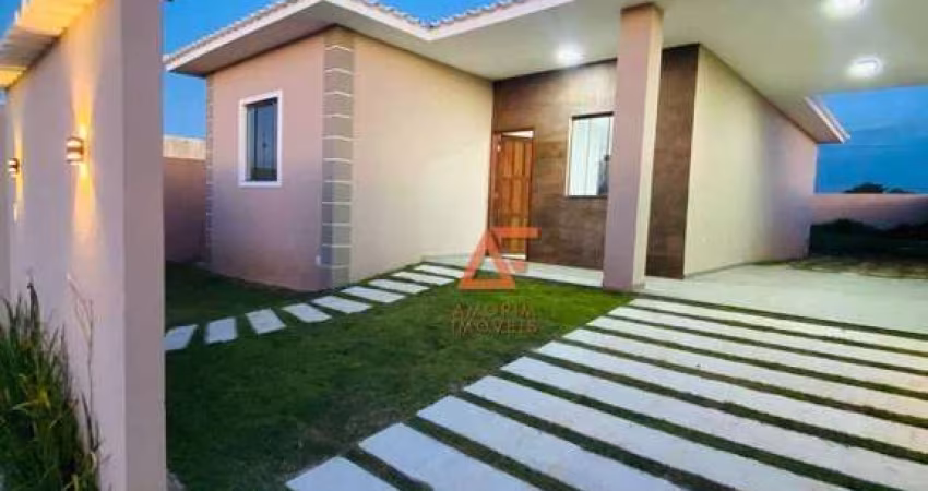Casa com 3 dormitórios à venda, 110 m² por R$ 480.000 - Recanto do Sol - São Pedro da Aldeia/RJ