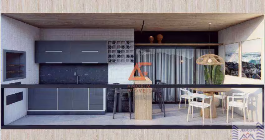 Apartamento com 3 dormitórios à venda, 95 m² por r$ 455.000 - vila sao pedro - são pedro da aldeia/rj