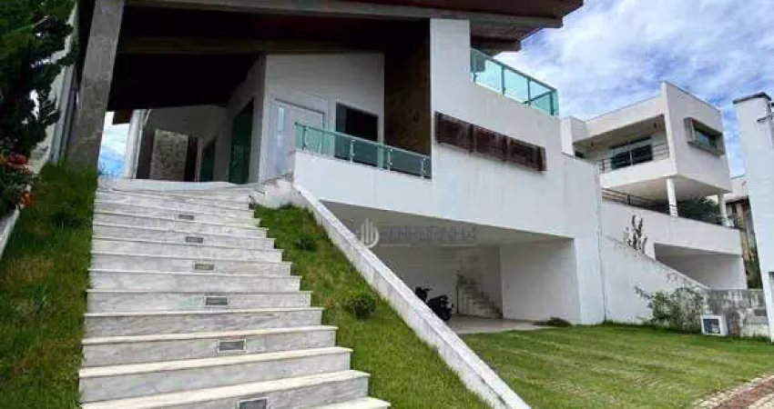 Casa com 3 dormitórios, 450 m² - venda por r$ 3.500.000,00 ou aluguel por r$ 15.450,00/mês - condomínio residencial jaguary - são josé dos campos/sp