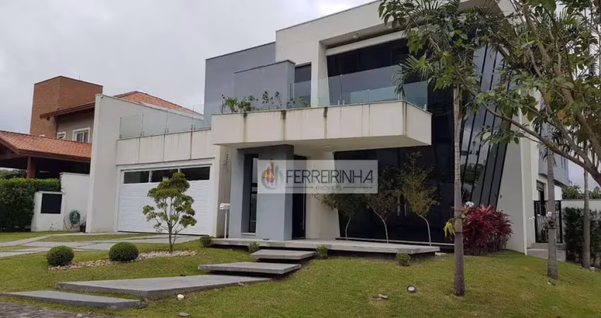 Casa com 4 dormitórios, 525 m² - venda por r$ 4.770.000,00 ou aluguel por r$ 30.980,00/mês - condomínio reserva do paratehy - são josé dos campos/sp