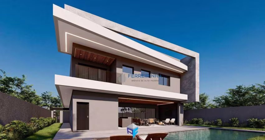 Casa com 4 dormitórios à venda, 400 m² por R$ 5.990.000,00 - Condomínio Reserva do Paratehy - São José dos Campos/SP