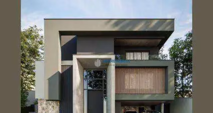 Casa com elevador, 4 suítes à venda, 396 m² por r$ 5.500.000 - urbanova - são josé dos campos/sp