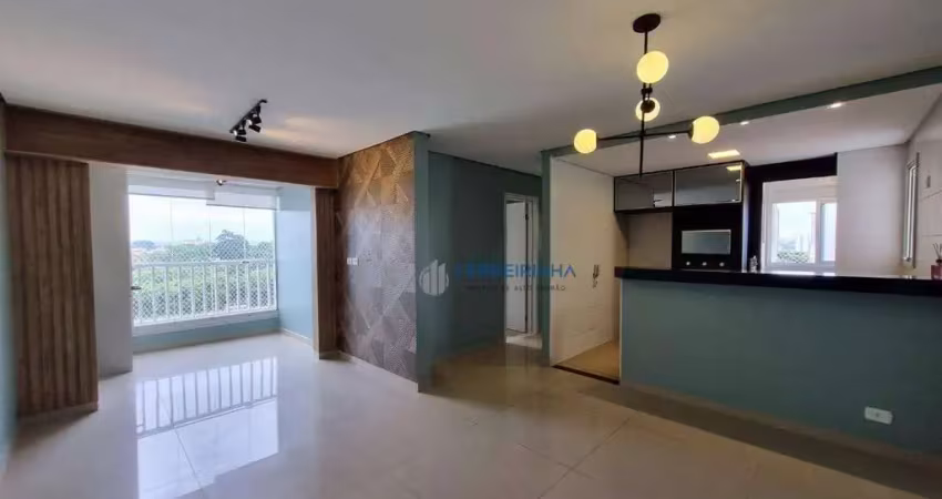 Apartamento com 2 dormitórios para alugar, 69 m² por r$ 4.045,00/mês - parque industrial - são josé dos campos/sp