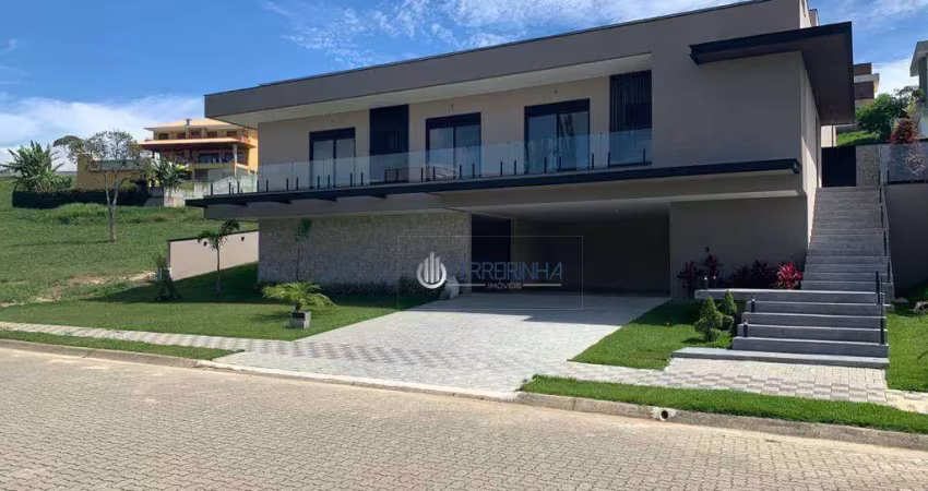 Casa com 4 dormitórios, 495 m² - venda por r$ 6.800.000,00 ou aluguel por r$ 29.200,00/mês - condomínio reserva do paratehy - são josé dos campos/sp