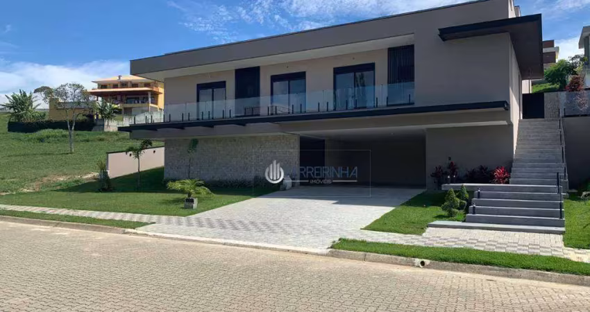 Casa com 4 dormitórios, 495 m² - venda por r$ 6.800.000,00 ou aluguel por r$ 29.200,00/mês - condomínio reserva do paratehy - são josé dos campos/sp