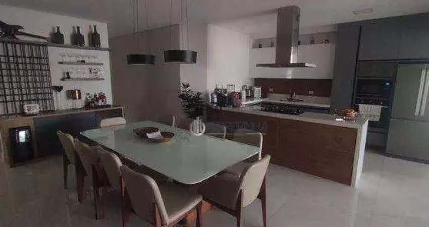 Casa com 5 dormitórios, 380 m² - venda por r$ 4.250.000 ou aluguel por r$ 23.000/mês - condomínio reserva do paratehy - são josé dos campos/sp