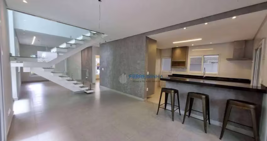 Casa com 3 suítes e jacuzzi, 230 m² - venda por r$ 2.600.000 ou aluguel por r$ 12.500/mês - urbanova - são josé dos campos/sp