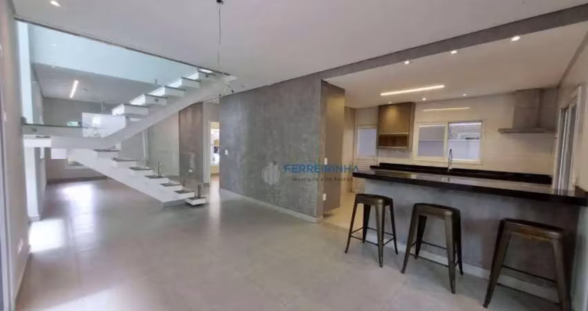 Casa com 3 suítes e jacuzzi, 230 m² - venda por r$ 2.600.000 ou aluguel por r$ 12.500/mês - urbanova - são josé dos campos/sp