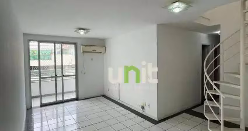 Cobertura com 3 dormitórios à venda, 172 m² por r$ 780.000,00 - vital brazil - niterói/rj
