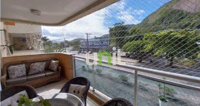 Apartamento com 3 dormitórios à venda, 145 m² por r$ 750.000,00 - itacoatiara - niterói/rj