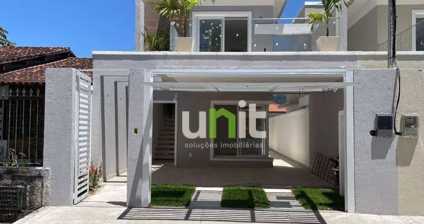 Unit imobiliária vende casa 4 quartos em  itaipu - niterói