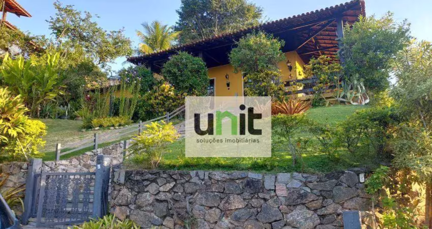 Casa com 3 dormitórios à venda, 450 m² por r$ 1.800.000,00 - pendotiba - niterói/rj