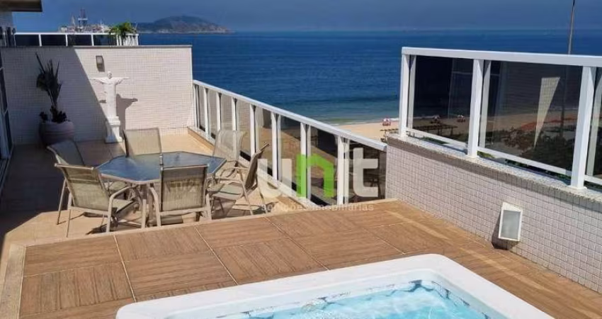 Cobertura com 4 dormitórios à venda, 299 m² por R$ 2.625.000,00 - Piratininga - Niterói/RJ