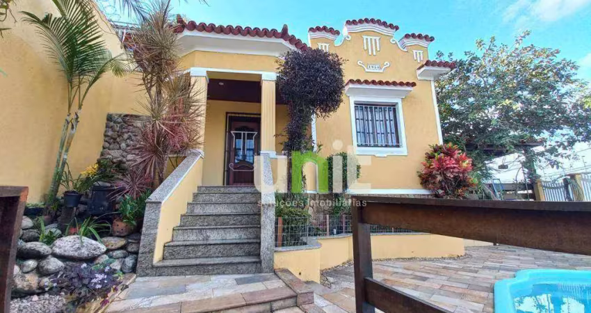 Casa com 3 dormitórios à venda, 309 m² por r$ 700.000,00 - barreto - niterói/rj