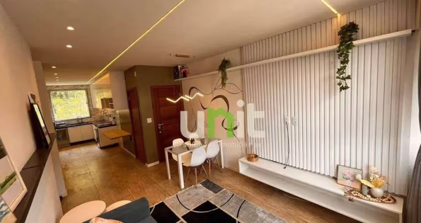 Apartamento com 3 dormitórios à venda, 65 m² por r$ 320.000,00 - santa rosa - niterói/rj