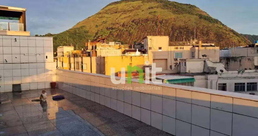 Cobertura com 6 dormitórios à venda, 360 m² por r$ 2.800.000,00 - copacabana - rio de janeiro/rj