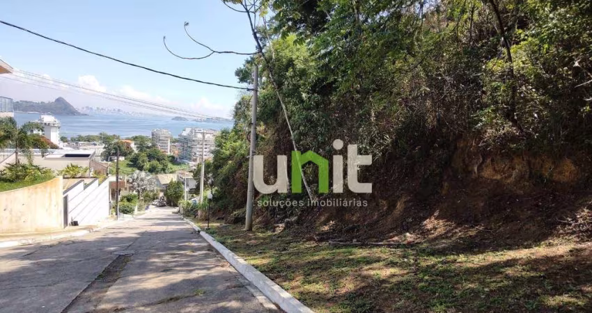 Terreno à venda, 1013 m² por R$ 850.000 - Charitas - Niterói/RJ